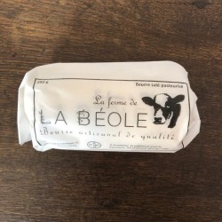 Beurre salé au lait...